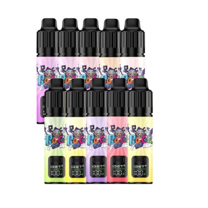 The Mix n Match IGET Bar Plus S3 allows you to create your own perfect vaping experience, allowing you to choose any 10 flavours from our IGET Bar Plus S3 collection for ultimate variety and satisfaction!